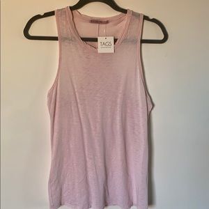 Stateside tank top muscle t-shirt pink small NWT